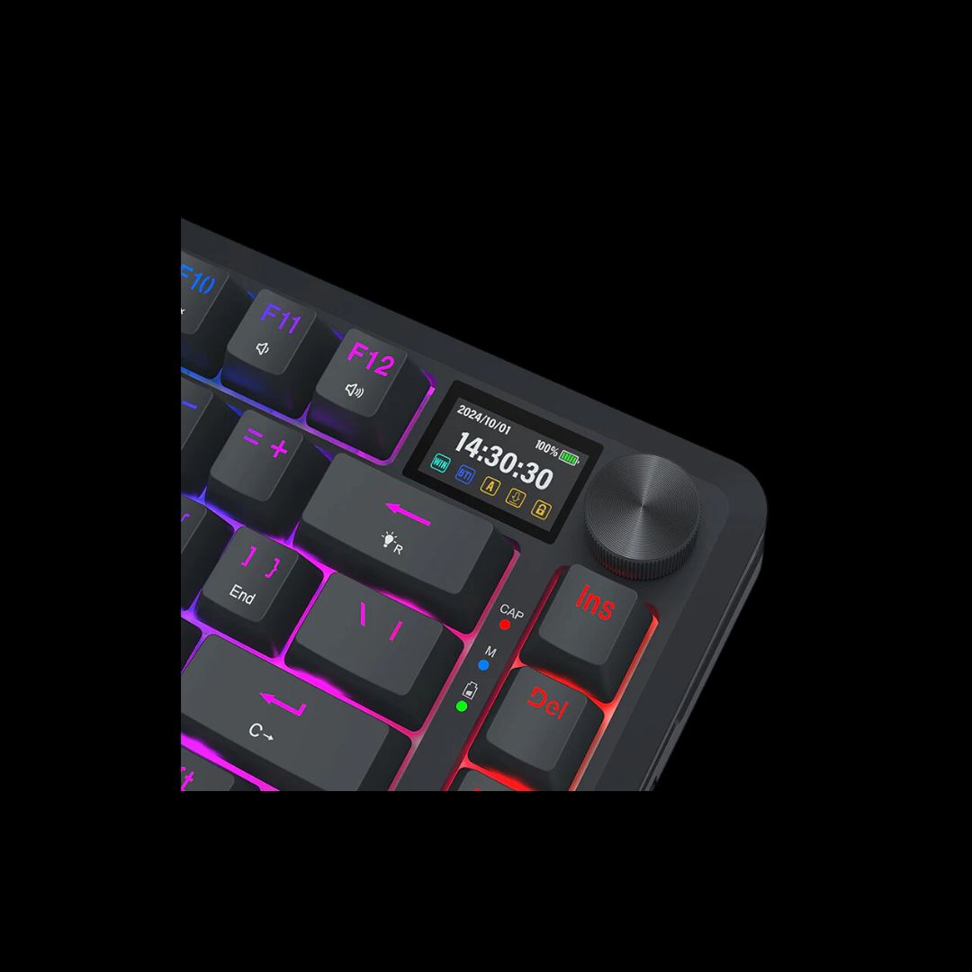 Redragon K708 RGB PRO Tri mode Mechanical Keyboard Keyboard