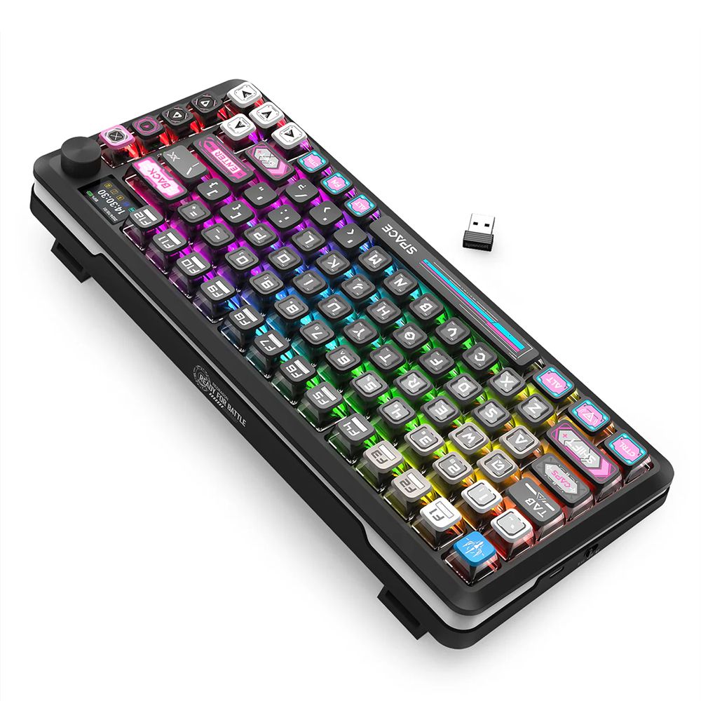 Redragon K708MC RGB Flekact Pro Tri Mode 75% Hot Swappable Wireless Mechanical