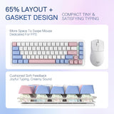 Redragon K709 PRO 65% Wireless Gasket RGB Gaming Keyboard 68 Keys Hot Swap