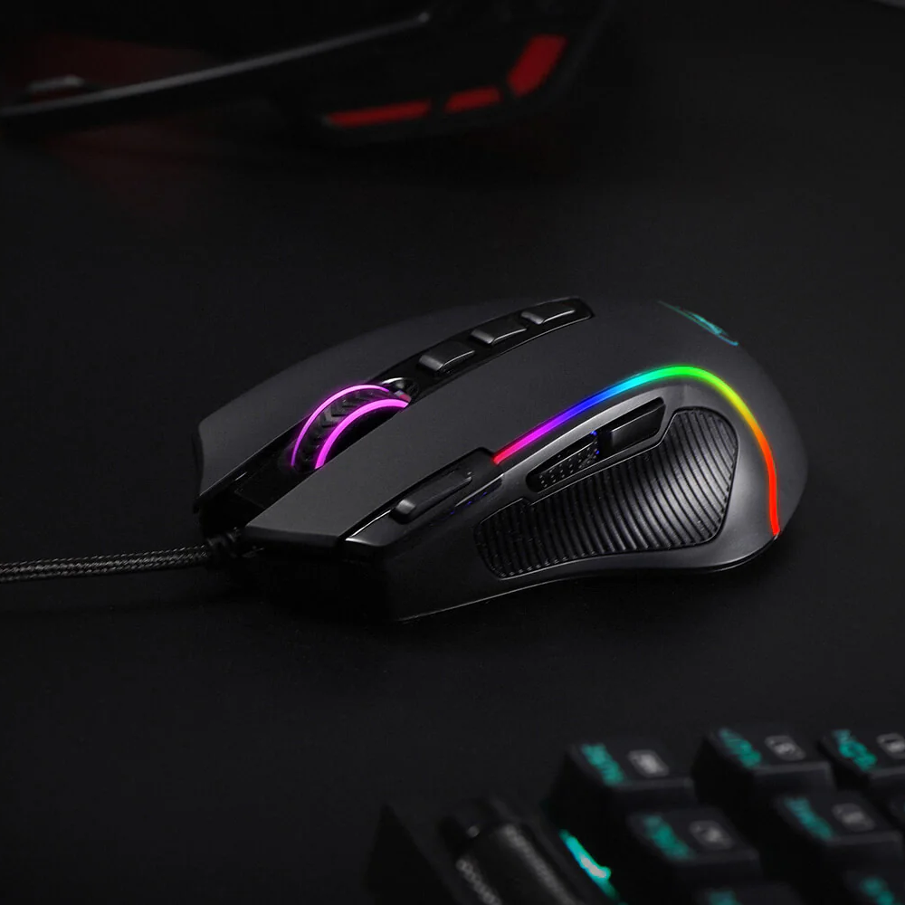 Redragon m612 predator rgb optical gaming mouse JOD 15 Keyboard & Mouse Wrist