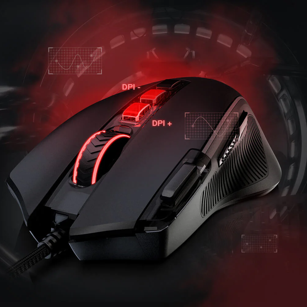 Redragon m612 predator rgb optical gaming mouse - Fun Touch