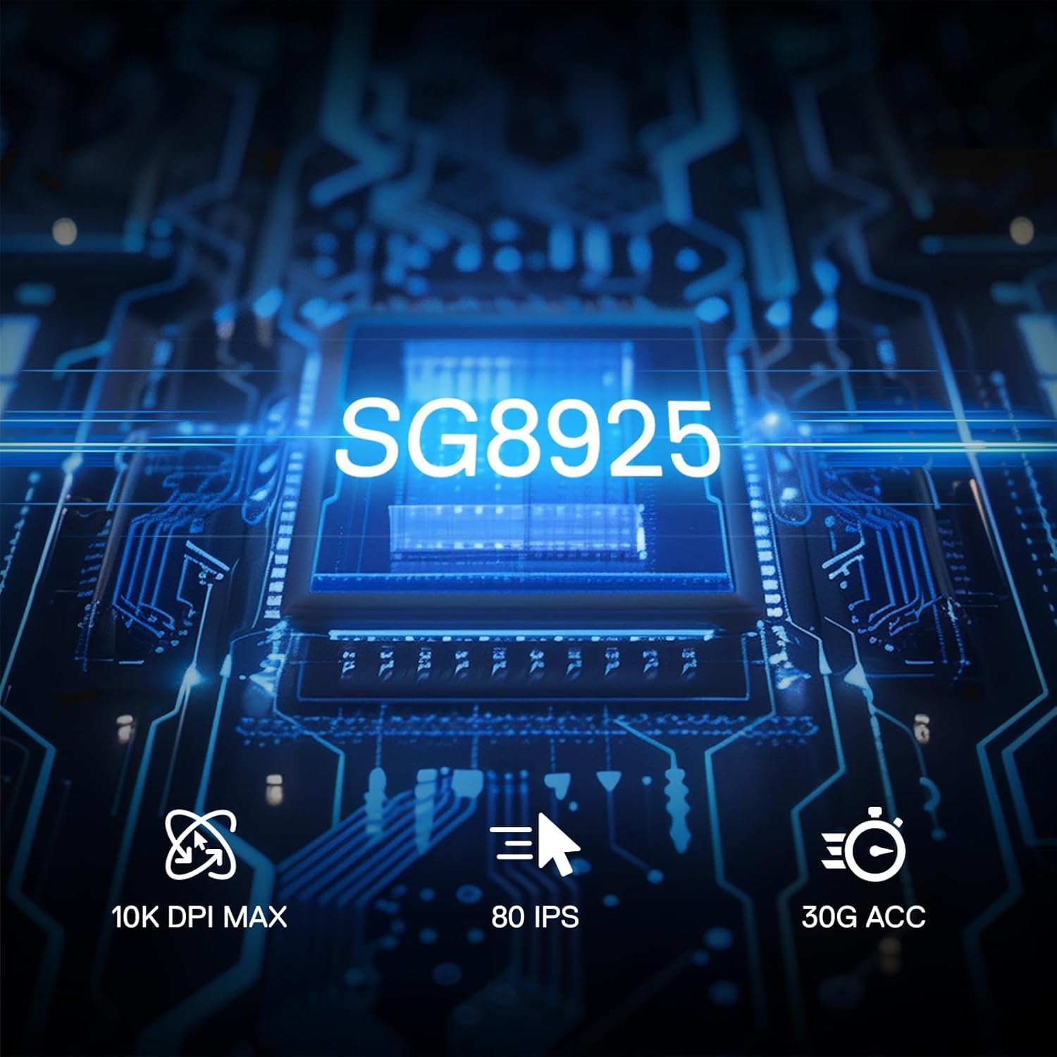 Redragon M616 RGB Gaming Mouse 10000 DPI Wired Optical Mouse with 6