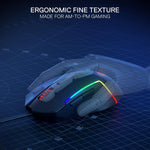Redragon M616 RGB Gaming Mouse 10000 DPI Wired Optical Mouse with 6