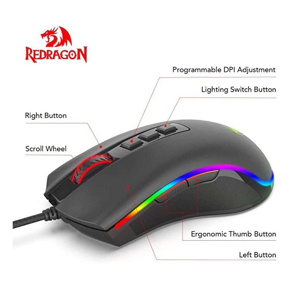Redragon M711 Cobra Gaming Mouse Mouse