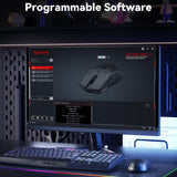 Redragon M725 Honeycomb Shell Gaming Mouse Wireless Ultra Lightweight 49g 8000