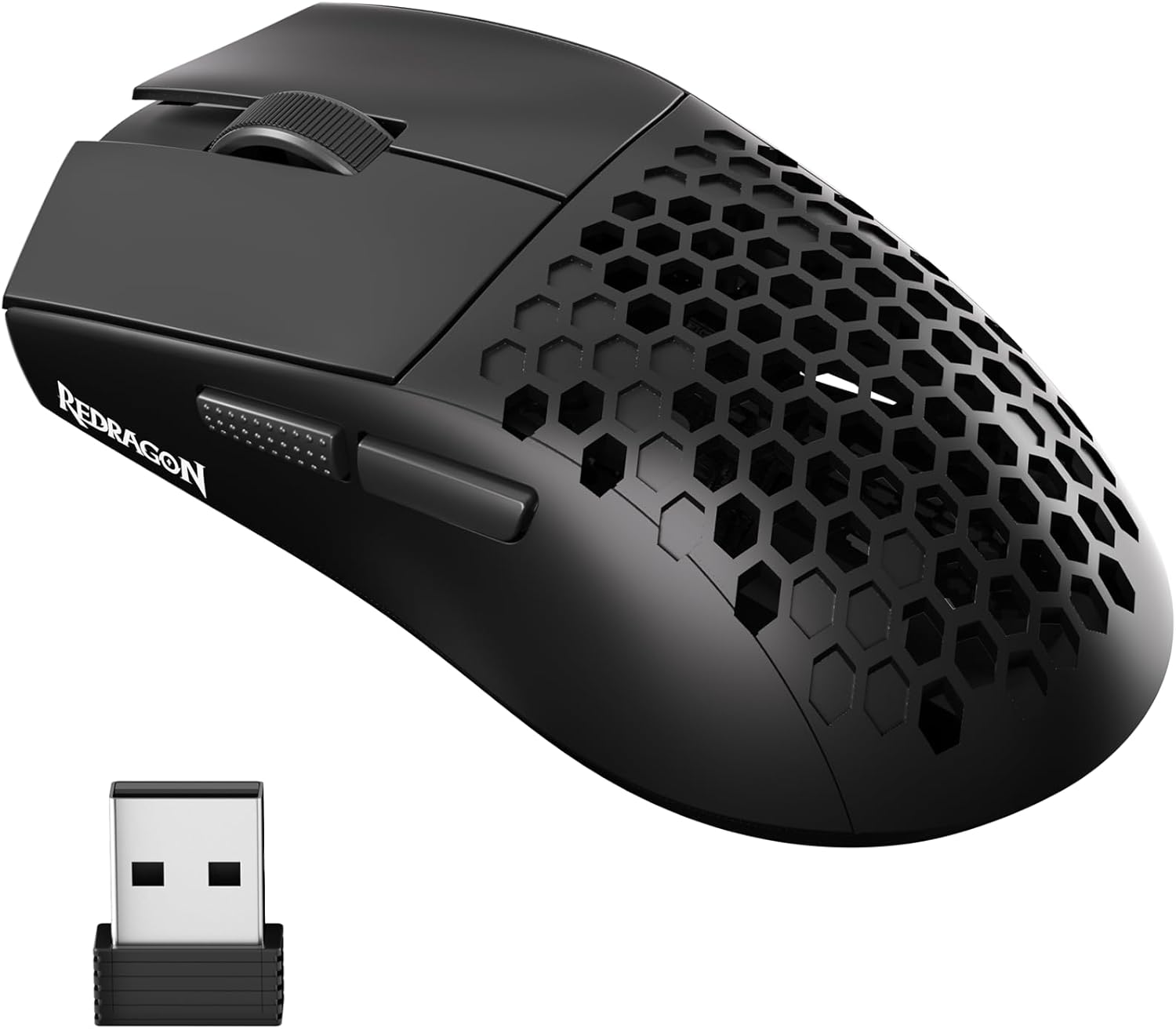 Redragon M725 Honeycomb Shell Gaming Mouse Wireless Ultra Lightweight 49g 8000