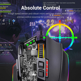 Redragon m801 gaming mouse led rgb JOD 20