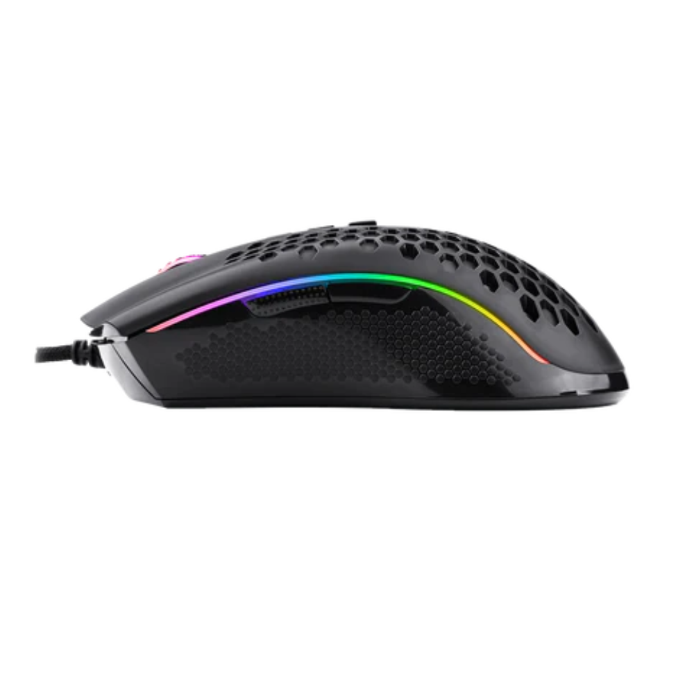 Redragon M808 Storm Lightweight RGB Gaming Mouse 85g Ultralight Honeycomb Shell