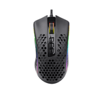 Redragon m808 storm lightweight rgb gaming mouse, 85g ultralight honeycomb shell - Fun Touch