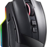 Redragon M813 RGB Wired Gaming Mouse with 4D Dual Mode Scroll Wheel Ergonomic