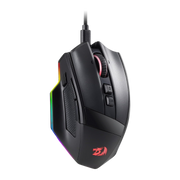 Redragon M813 RGB Wired Gaming Mouse with 4D Dual Mode Scroll Wheel Ergonomic