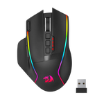 Redragon M915WL Wireless Gaming Mouse Ergonomic Mouse 16000 DPI with Rapid Fire