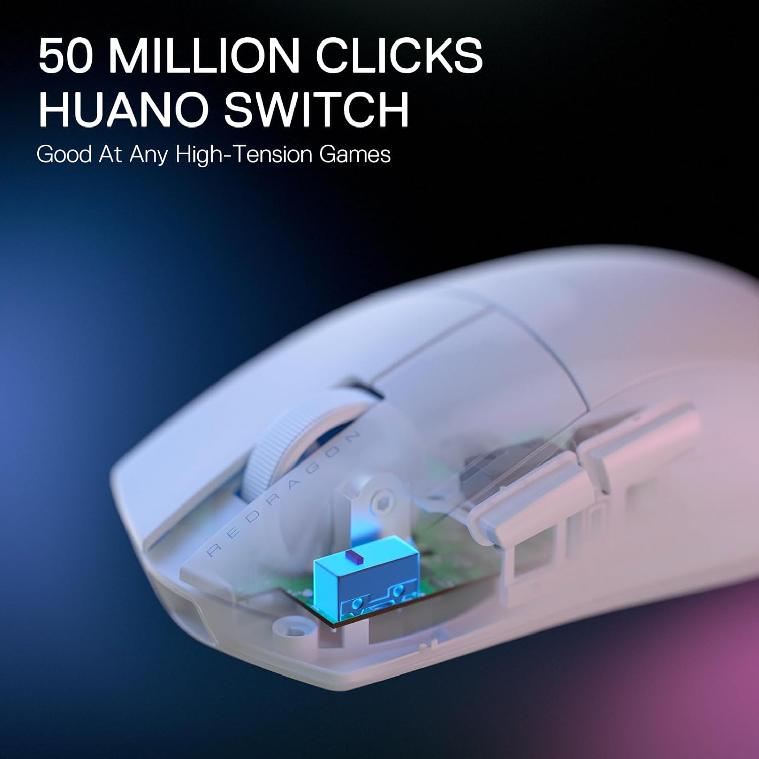 Redragon M916 PRO 3 Mode Wireless Gaming Mouse 4K (26000 DPI) Mouse