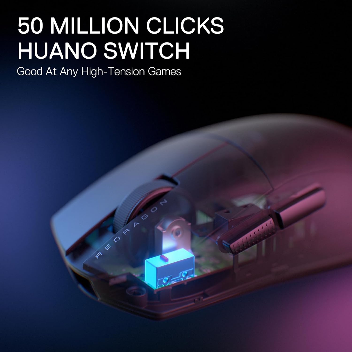 Redragon M916 PRO 3 Mode Wireless Gaming Mouse 4K (26000 DPI) Mouse