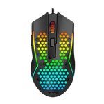 Redragon m987-k lightweight 55g honeycomb gaming mouse rgb 12000 dpi - Fun Touch