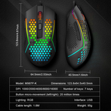 Redragon m987p-k reaping elite lightweight gaming mouse JOD 25 Keyboard &