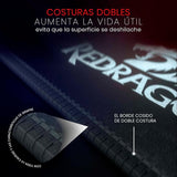 Redragon P030 Flick M Mousepad with Stitched Edges Waterproof for Work Games