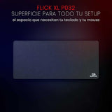 Redragon P032 Flick XL Mouse Pad with Stitched Edges Waterproof for Work Games