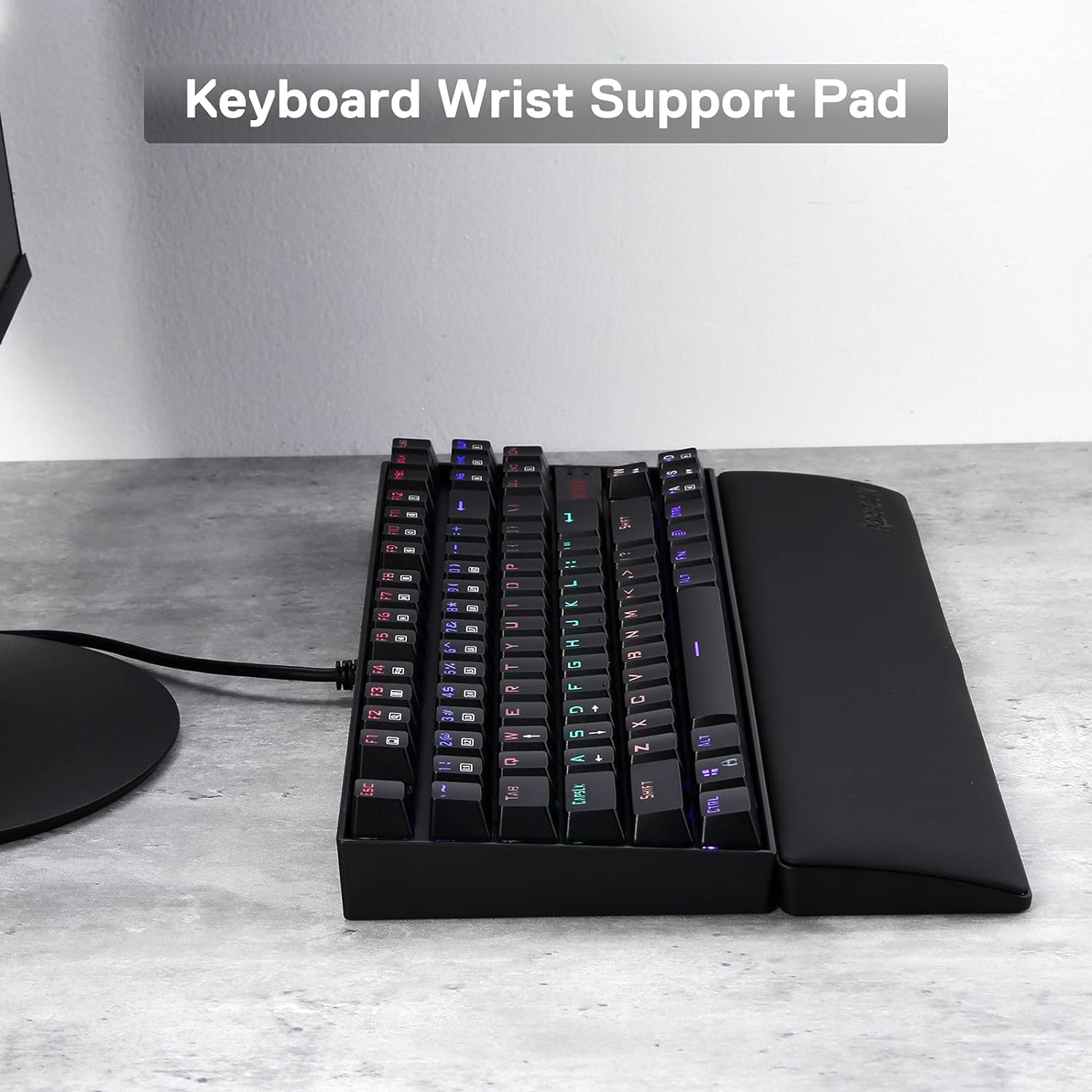 Redragon P036 Meteor M Computer Keyboard Wrist Rest Pad New Arrivals