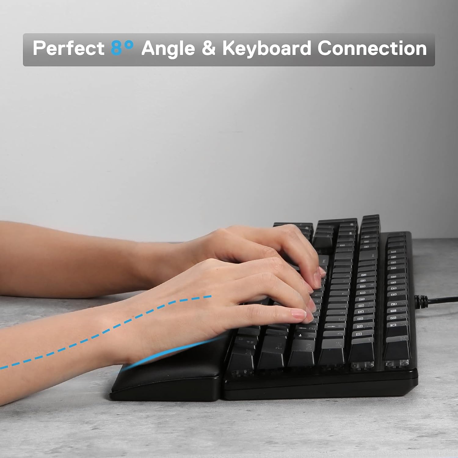 Redragon P037 Meteor L Computer Keyboard Wrist Rest Pad New Arrivals