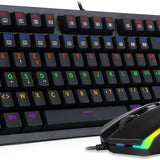 Redragon s113 gaming keyboard mouse combo wired mechanical - Fun Touch