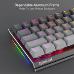 Redragon Shaco K641 PRO 65% Aluminum RGB Mechanical Keyboard 3 Mode 68 Keys