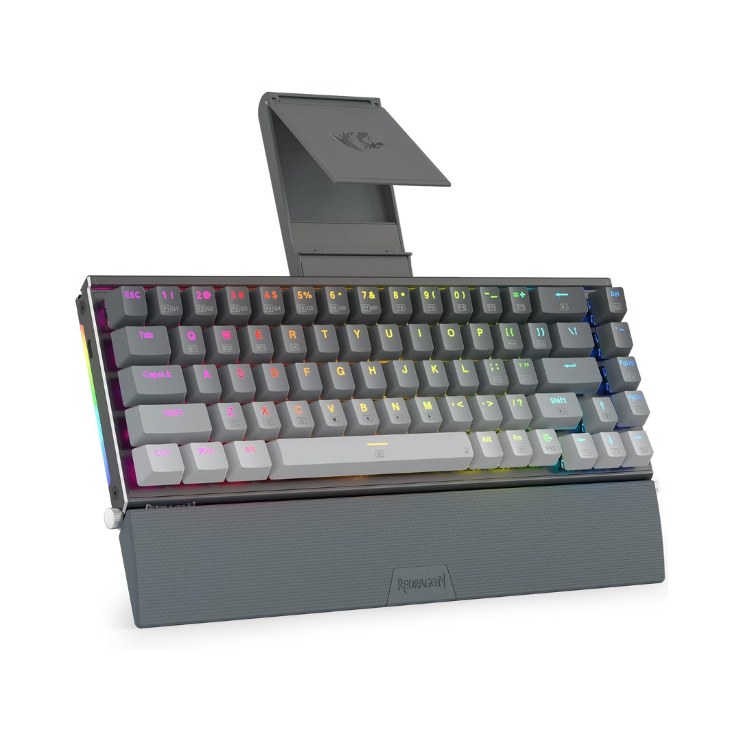 Redragon Shaco K641 PRO 65% Aluminum RGB Mechanical Keyboard 3 Mode 68 Keys