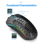 Redragon storm pro m808-ks rgb gaming mouse - Fun Touch