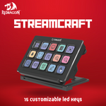 Redragon Streamcraft 15 Customizable Led Keys New Arrivals