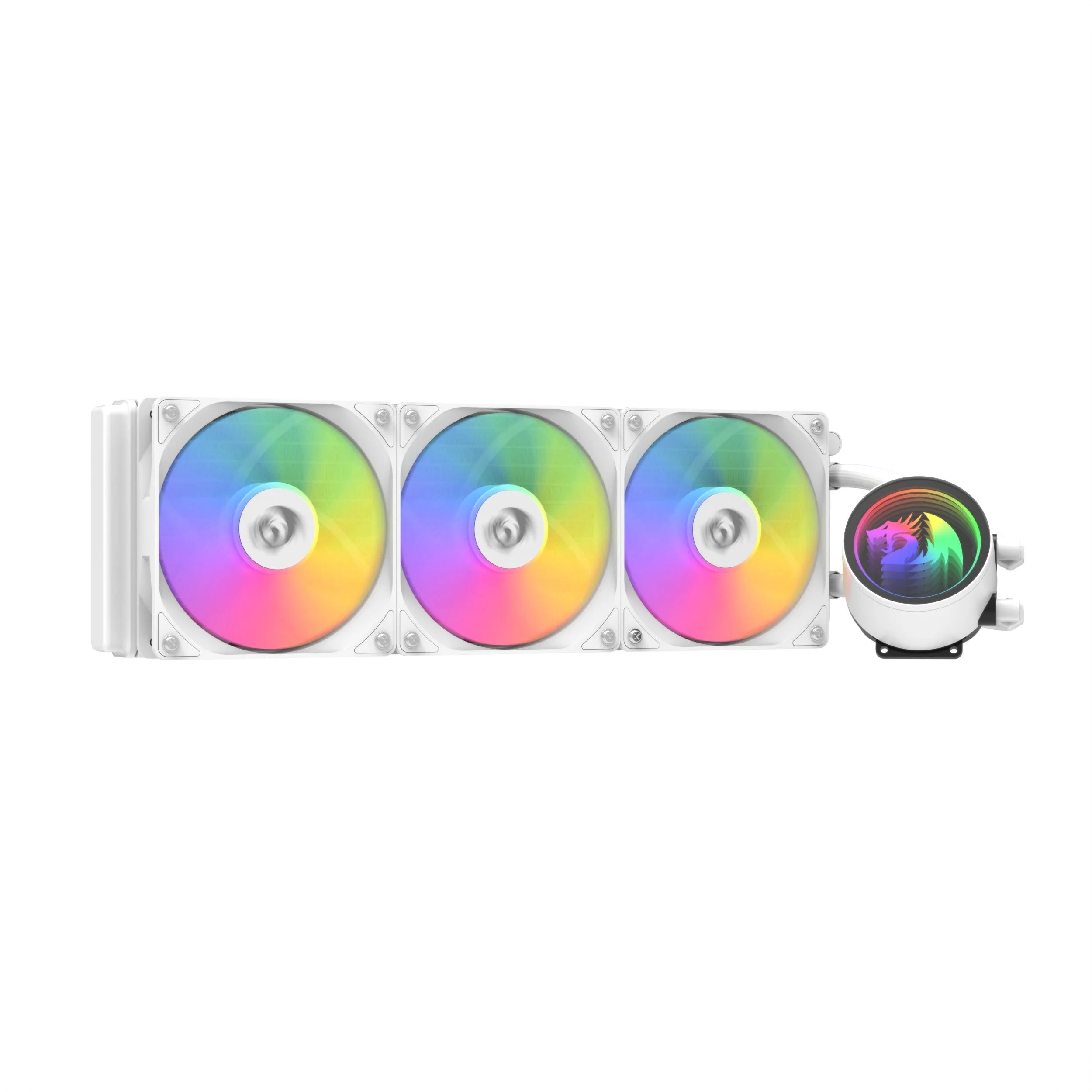 Redragon water cooler ccw-3013 argb 240mm -white JOD 85