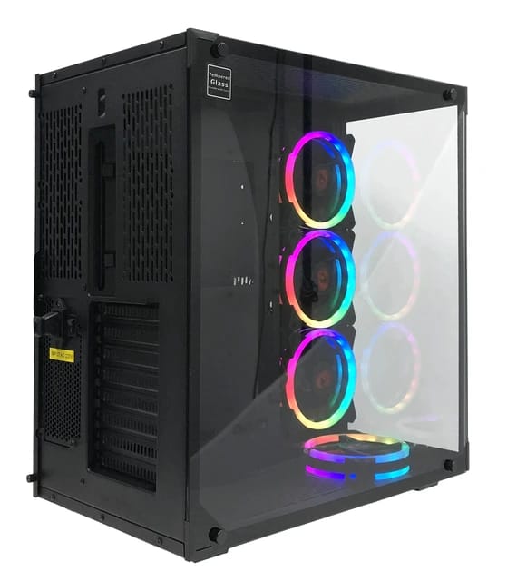Redragon WIDELOAD GC 802 GAMING CASE Tower Case & Monitor