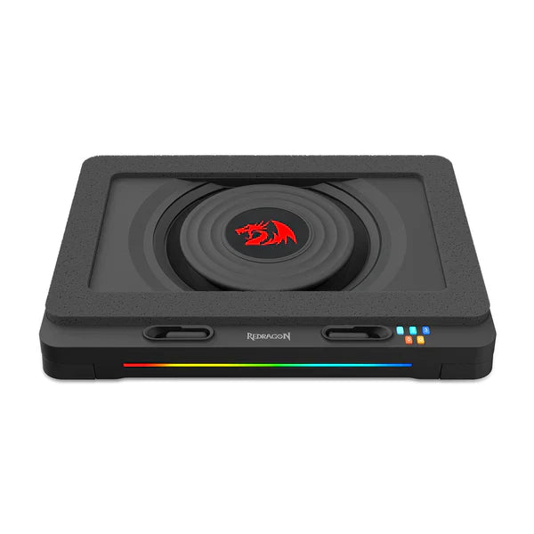 Redragon Windseeker RGB Turbo Fan Laptop Cooler (GCP512) Cooling Stands