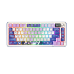 Redragon Wireless Mechanical Keyboard Gasket RGB Gaming Keyboard with 81