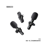REMAX One to two Live Stream Wireless Microphone K10 Streaming