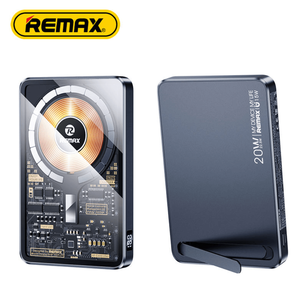 Remax pd20w+qc22.5w magnetic wireless charging power bank 10000mah - Fun Touch