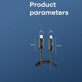 REMAX RC 128i REMINE Series 20W IPhone Cable With Digital Display Cables &