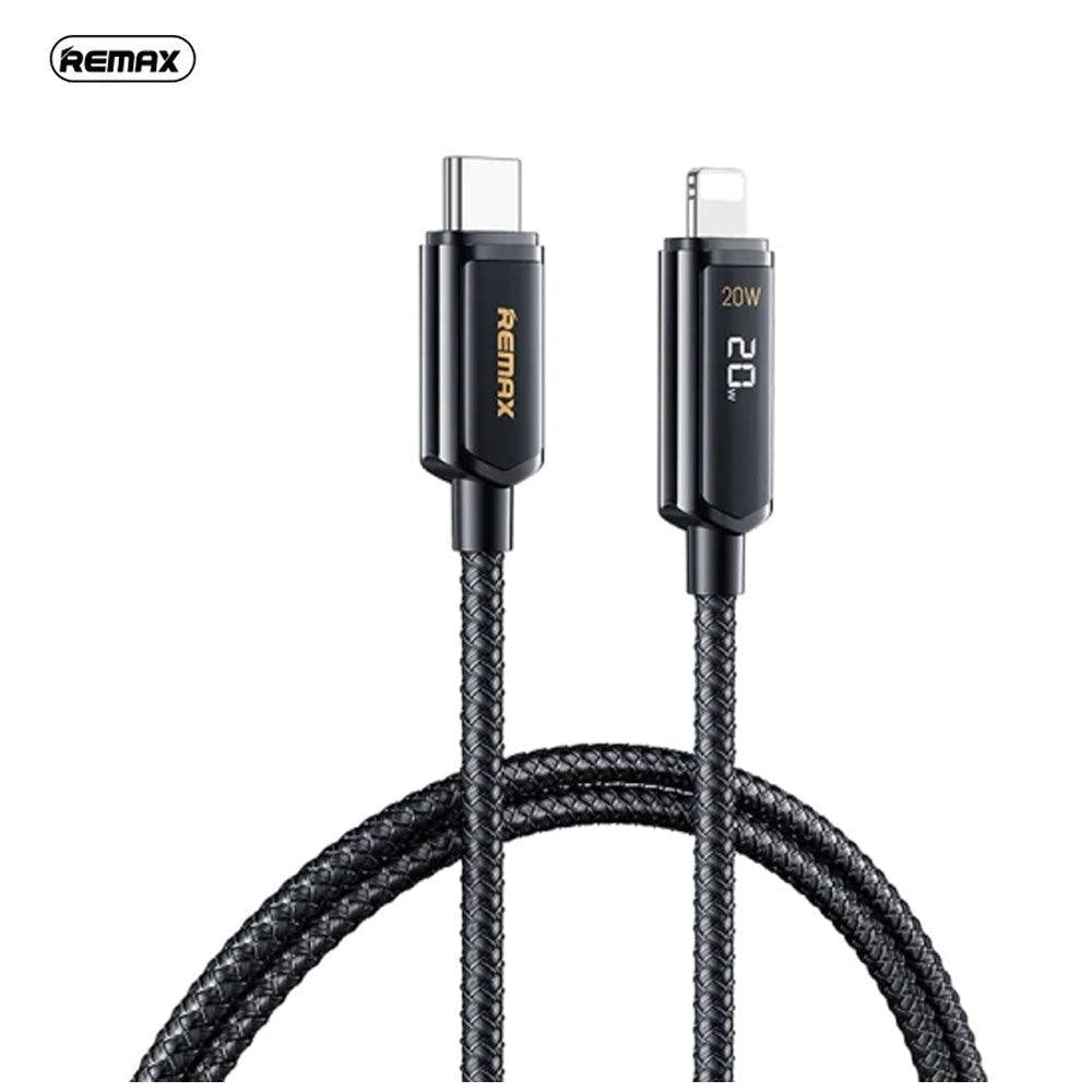 REMAX RC-128i REMINE Series 20W IPhone Cable With Digital Display JOD 10