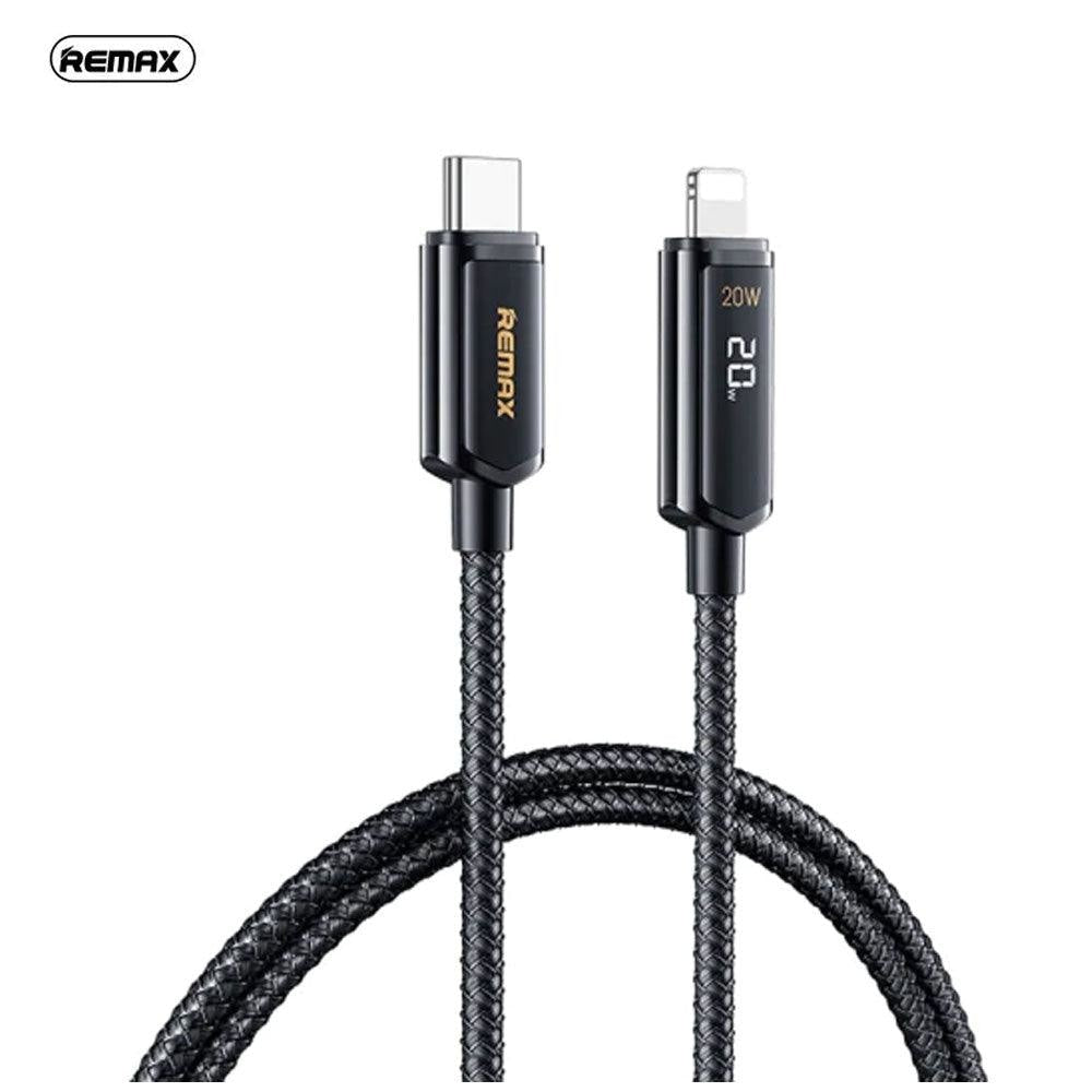 Remax rc-128i remine series 20w iphone cable with digital display - Fun Touch