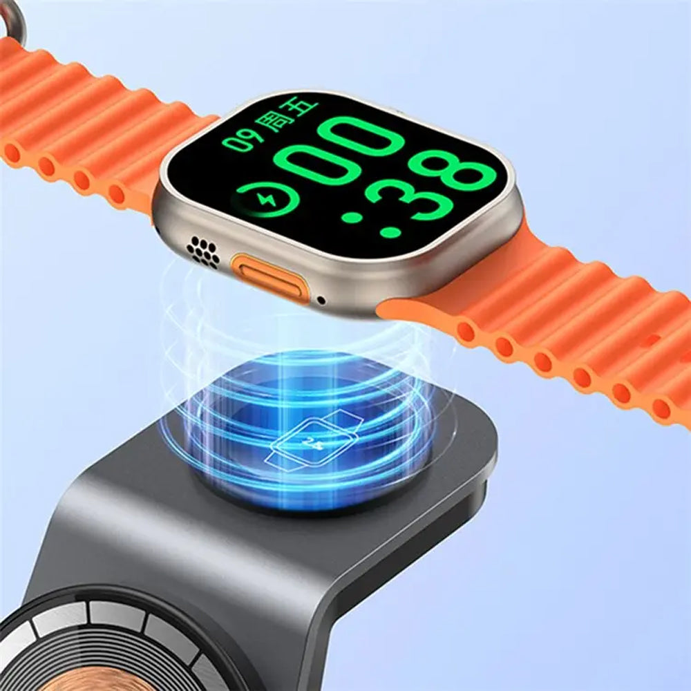 Remax RP W85 Magnetic 3 in 1 Wireless Charging Holder Cables & Chargers