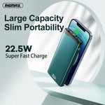 Remax rpp-201 10000mah multi-compatible fast charging power bank - Fun Touch