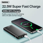 Remax RPP 201 10000Mah Multi Compatible Fast Charging Power Bank Cables &