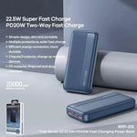 Remax rpp-213 tinyl series 20000mah power bank - Fun Touch