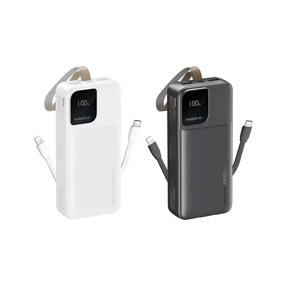REMAX RPP 659 2.4A 30000MAH CABLED POWER BANK Cables & Chargers