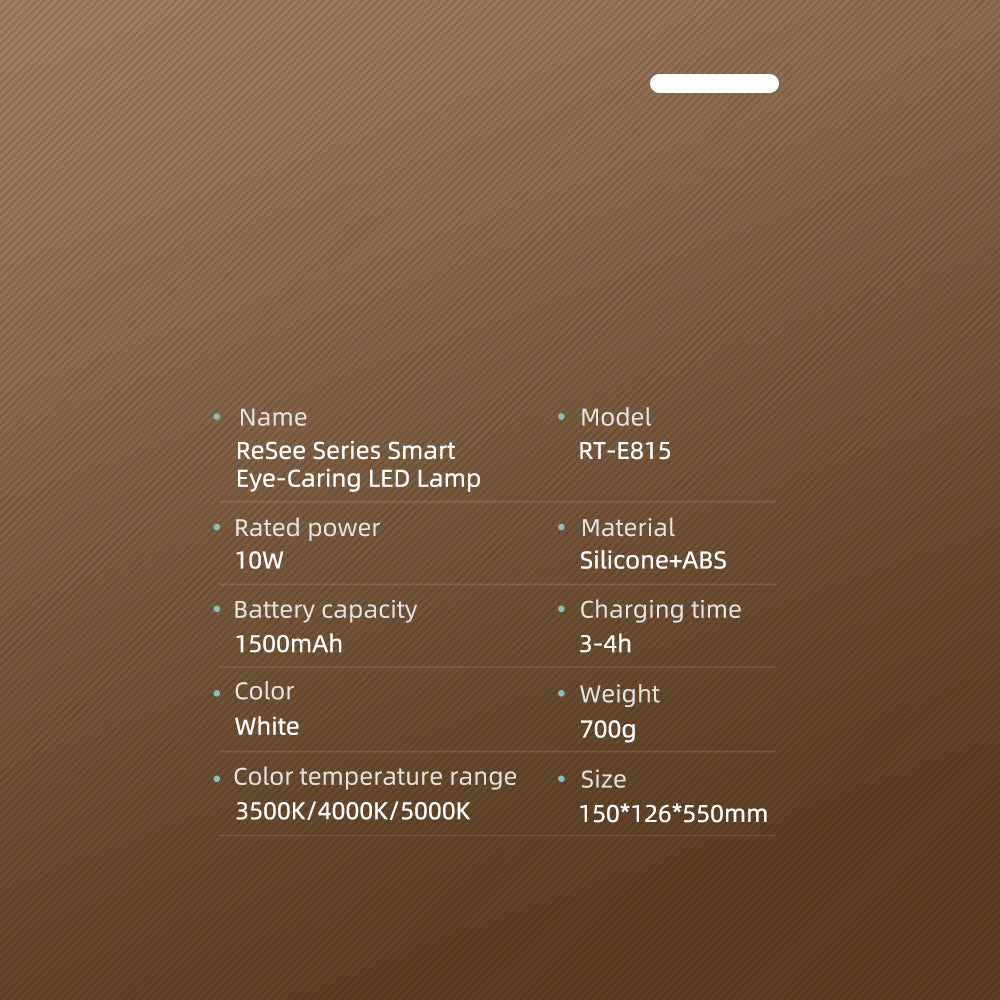 Remax RT E815 LED Lamp Lightning