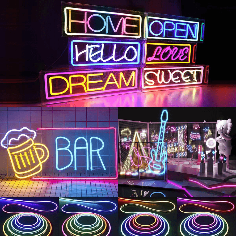 RGB LED Smart Neon Strip WS2811 Lightning