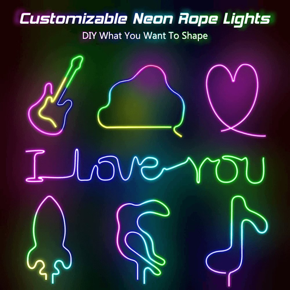 Rgb led smart neon strip ws2811 - Fun Touch