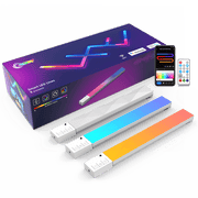 RGBIC DIY Smart Dream Color LED Light Bar 9 Pcs Lightning