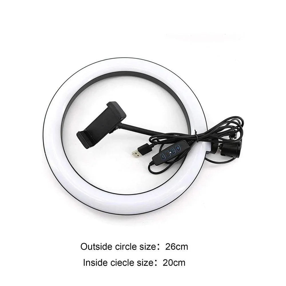 Ring light 26cm with tripod for multiple uses - streaming