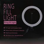 Ring light 26cm with tripod for multiple uses - Fun Touch