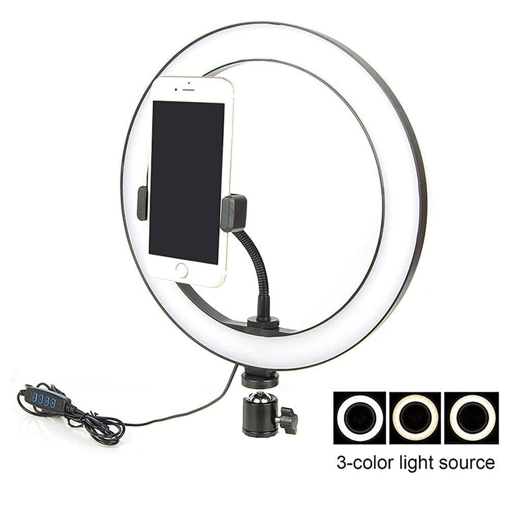 Ring Light 26cm with tripod for Multiple Uses Streaming